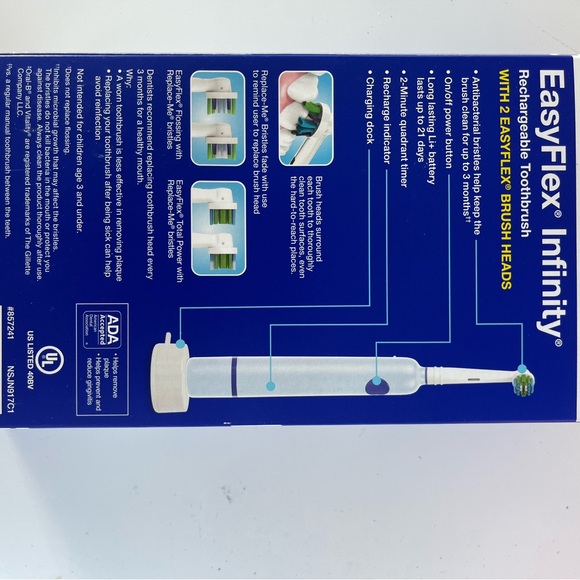 New Easy Flex Infinity Rechargeable Toothbrush - Picture 6 of 6